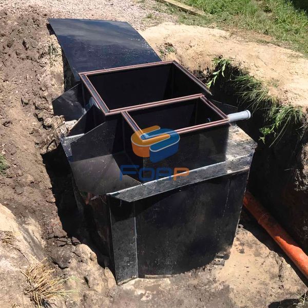 Biological sewage treatment station bCleaner, 3 to 7